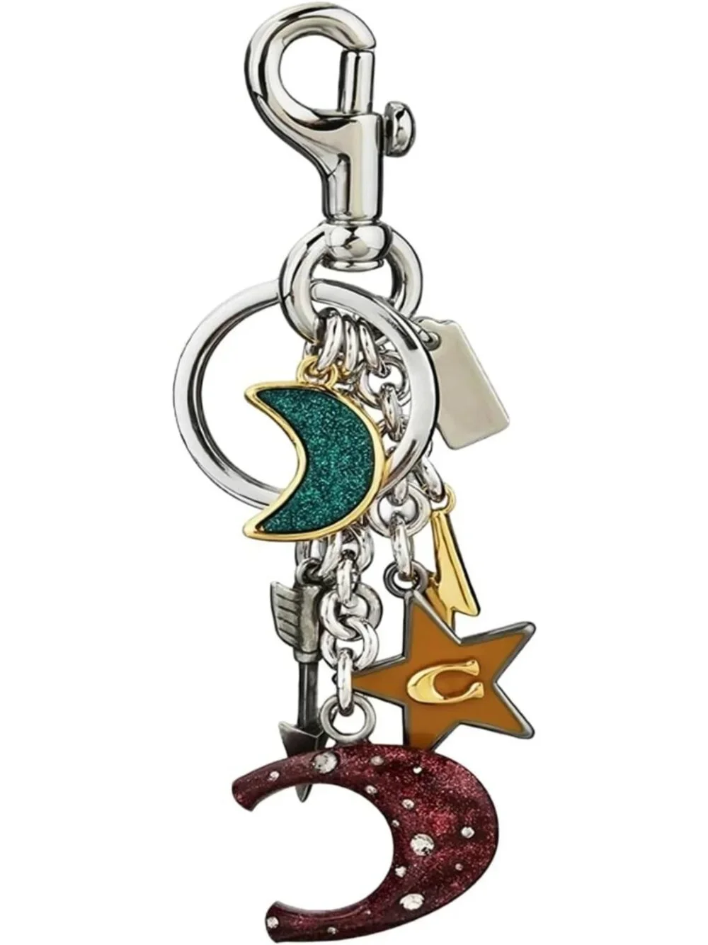 Cute Star Moon Alphabet Keychain | Adorable Bag Charm & Purse Accessory for
